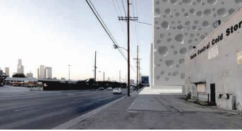 Primitive monolith street view