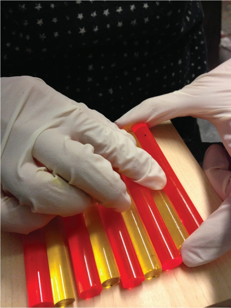 Lamination and material experimentation