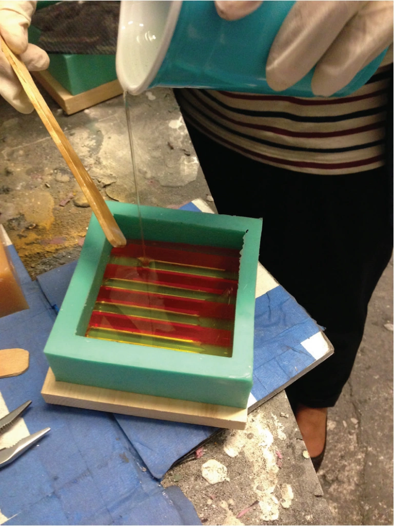 Lamination and material experimentation