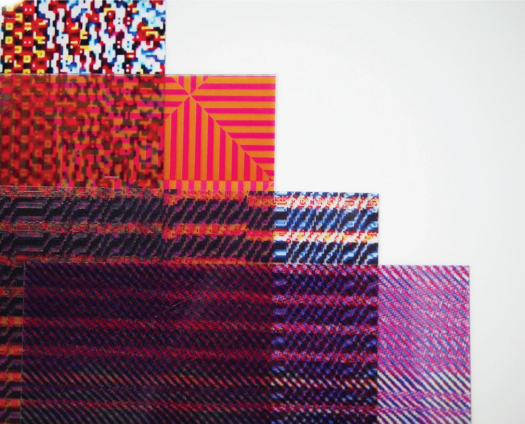 Patterns printed on PTEG