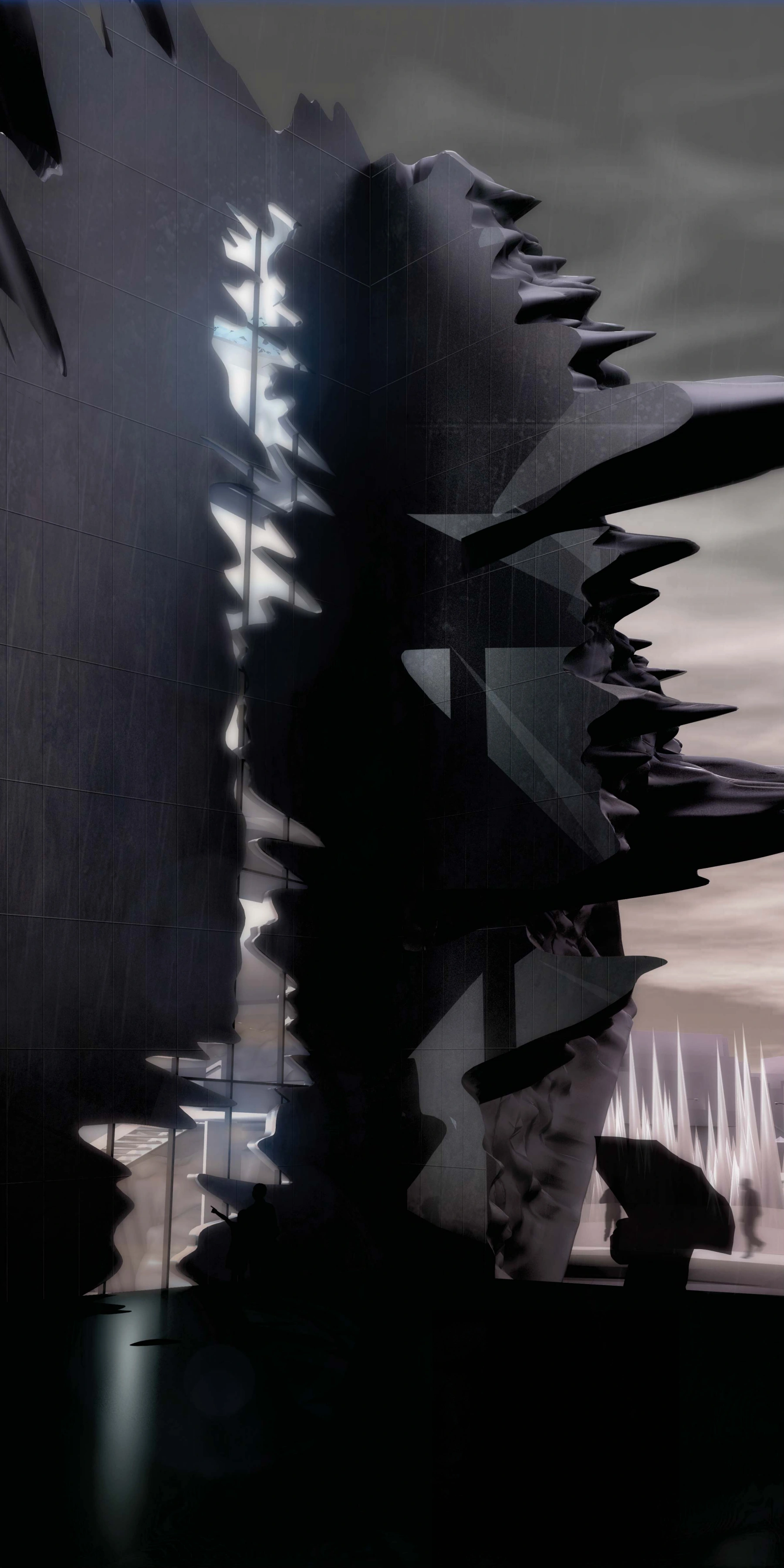 Architectural rendering B