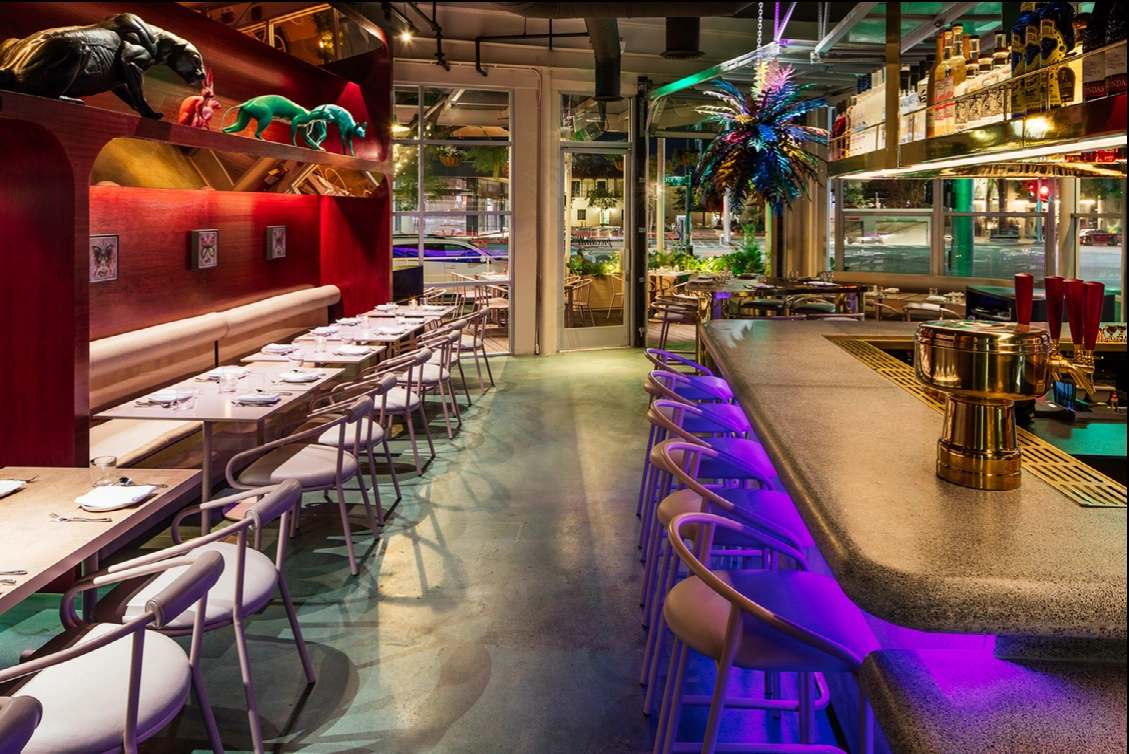 Bar interior
