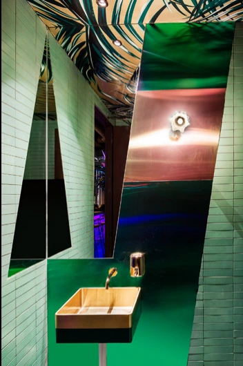 Restroom interior