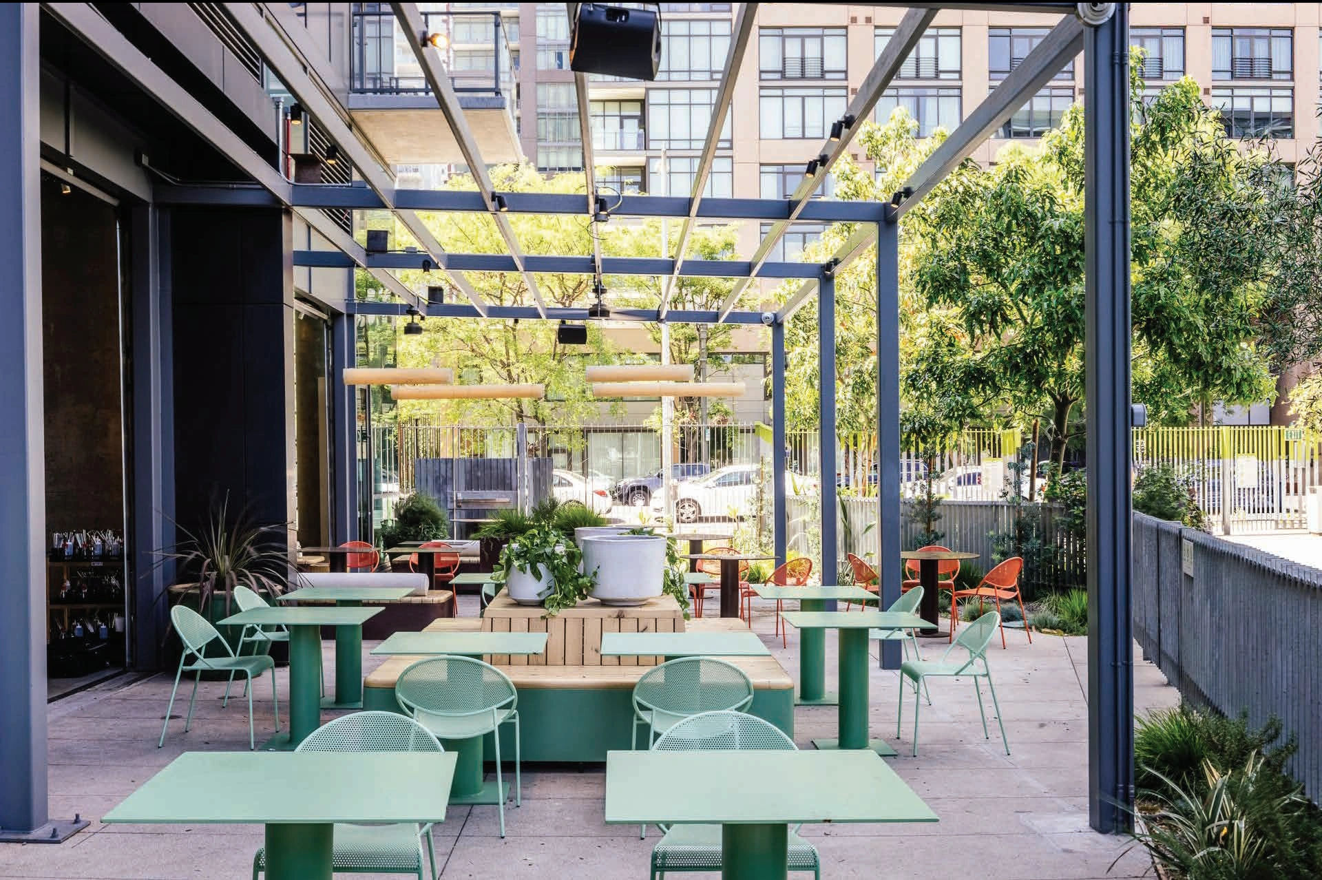 Patio and outdoor seating