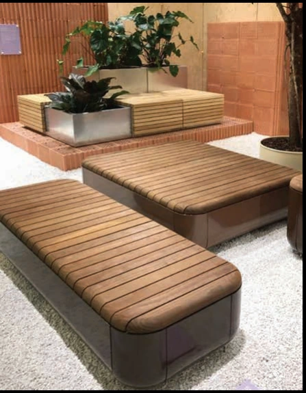 Design reference — wood seating