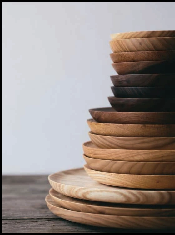 Design reference — wooden bowls