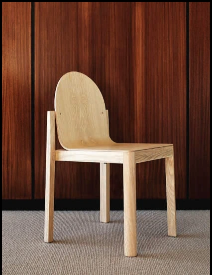 Design reference — timber chair