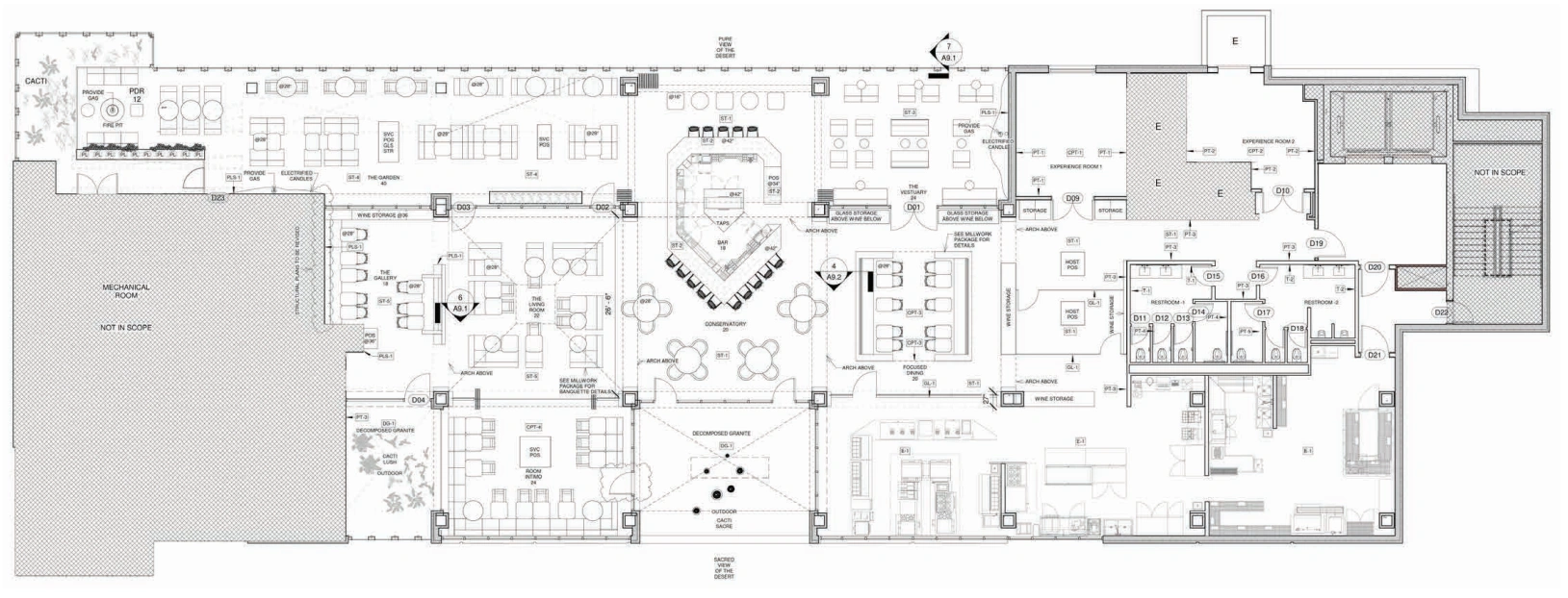 Architectural floor plan