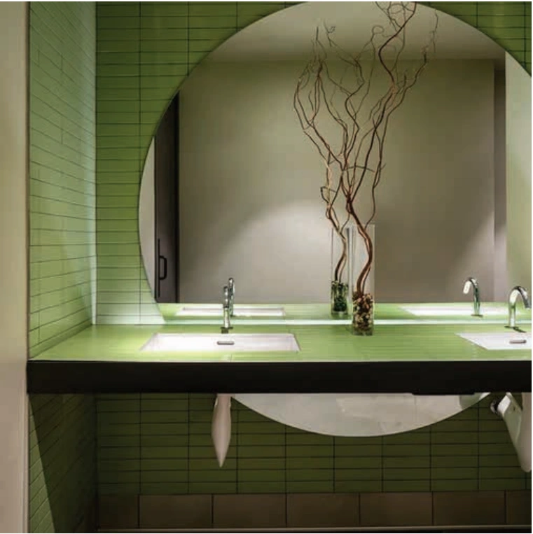 Washroom detail