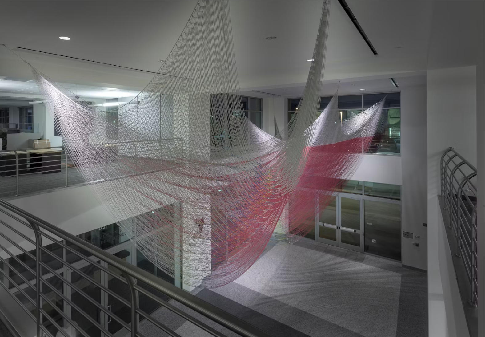 Installation from the upper level