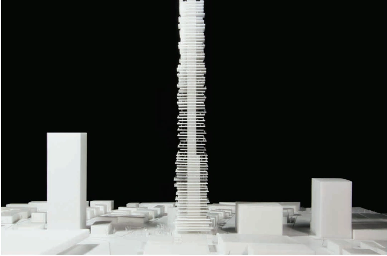Exhibition model — tower